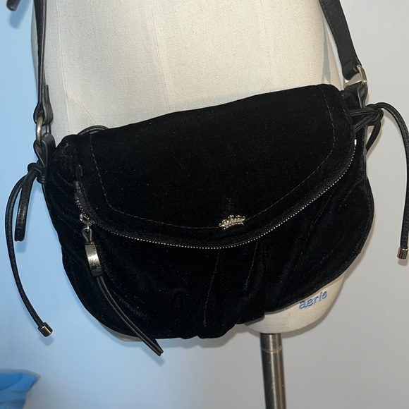 Juicy Couture Handbags - Juicy couture cross body velvet velour mini bag nostalgic